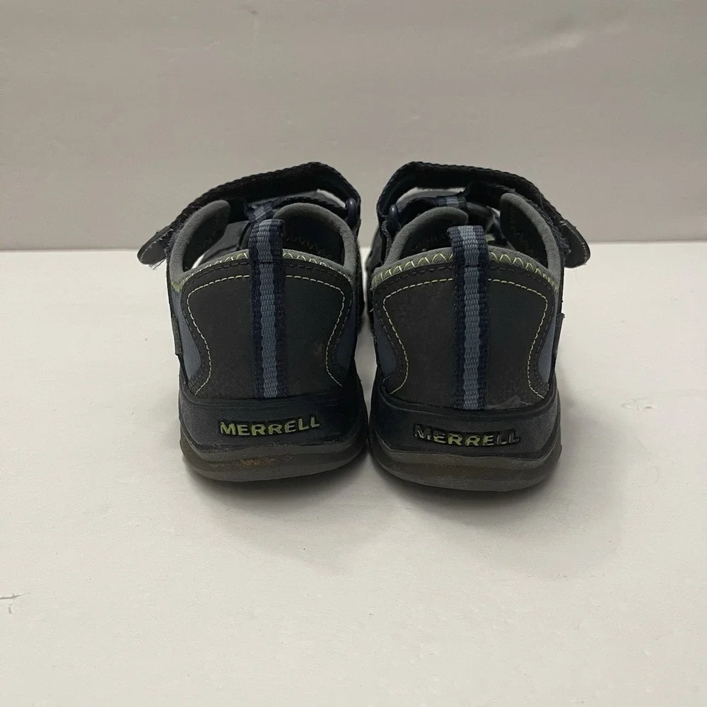 Merrell Kids‎ Hydro Hiker Waterproof Sandals Navy Green 4M Outdoor Play